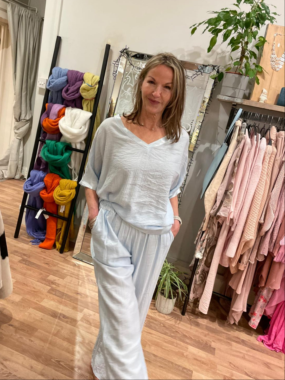 2 piece Vneck Co-ord