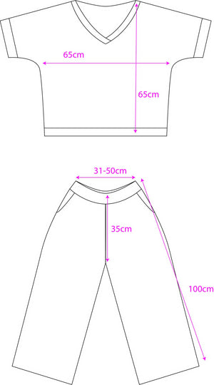 2 piece Vneck Co-ord